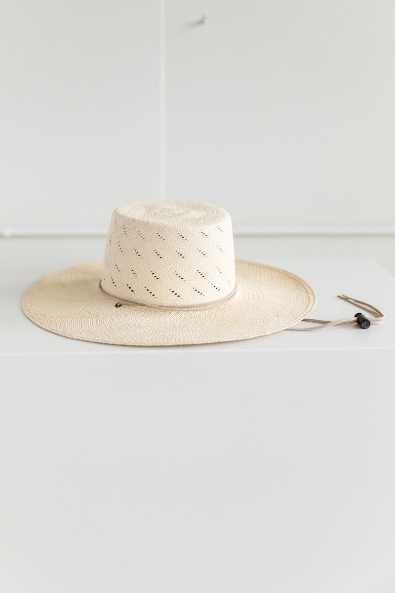 ALPINE HAT IN PANAMA STRAW