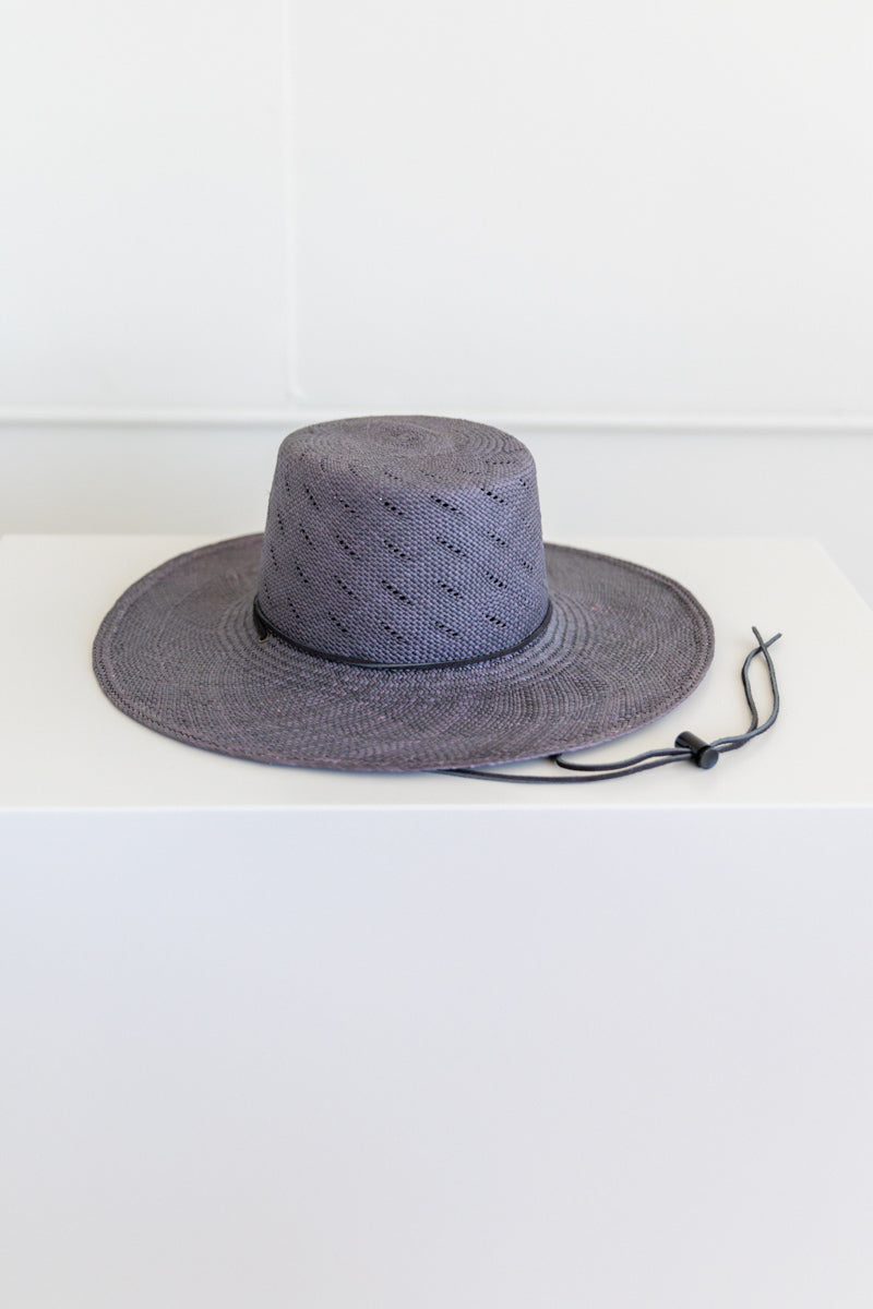 ALPINE HAT IN PANAMA STRAW