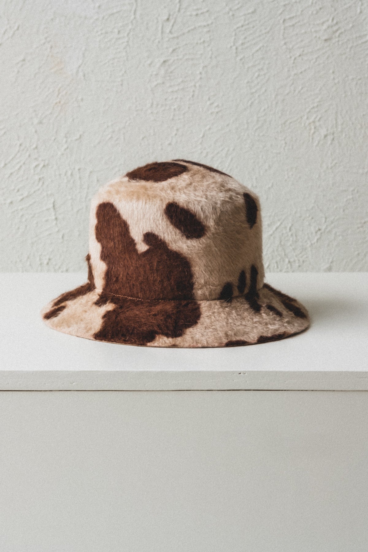 BUCKET HAT IN SHAG FELT