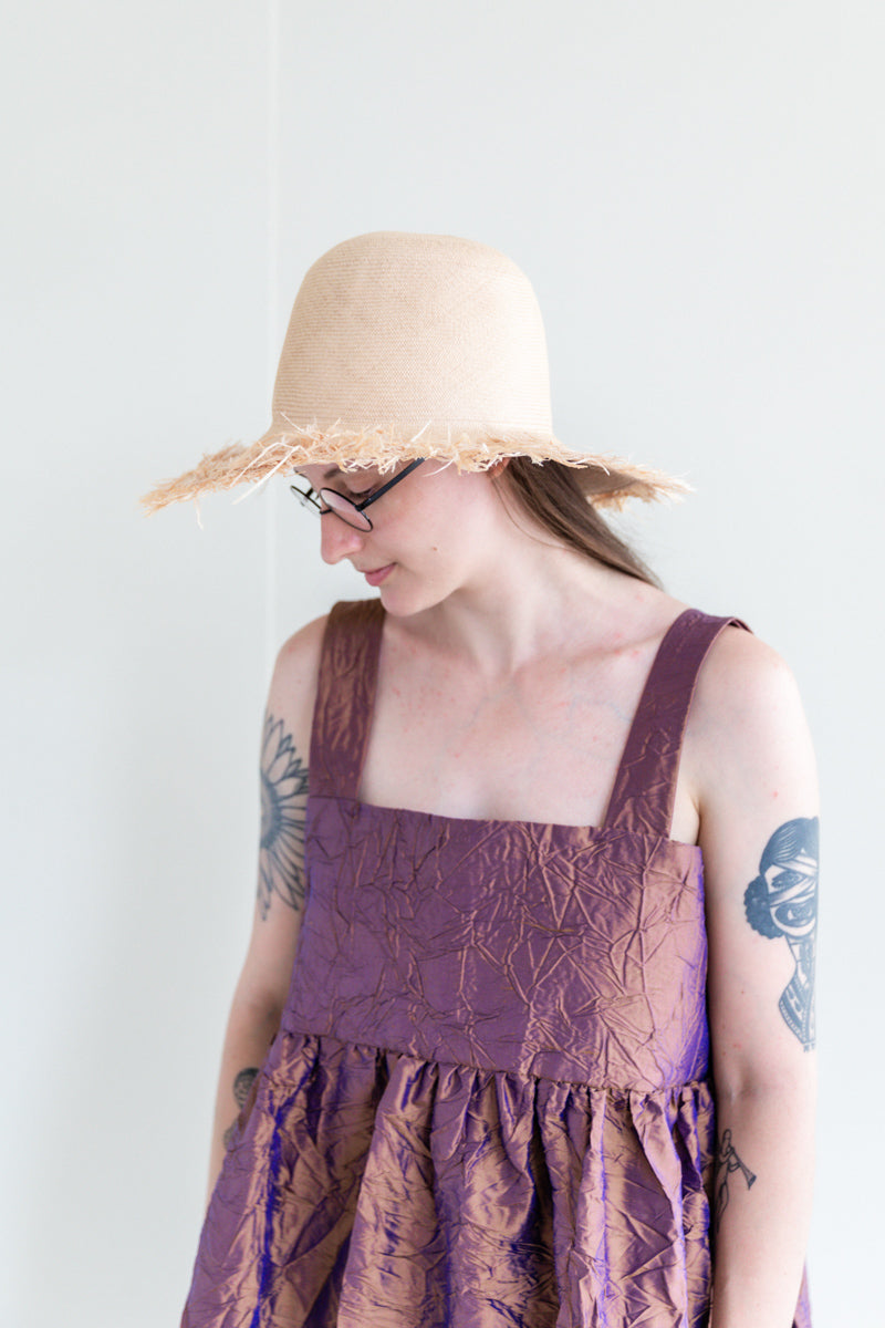 CEDAR HAT FINE GRADE MONTECRISTI STRAW