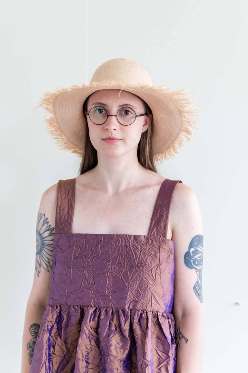 CEDAR HAT FINE GRADE MONTECRISTI STRAW