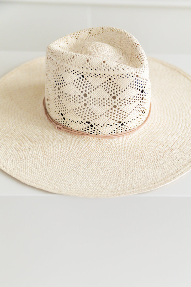 FORAGER HAT IN PANAMA STRAW