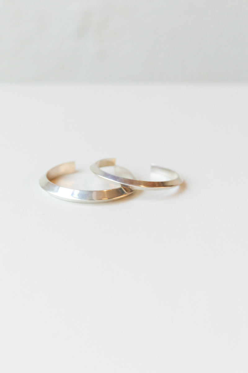 RIVEL CUFF IN SILVER