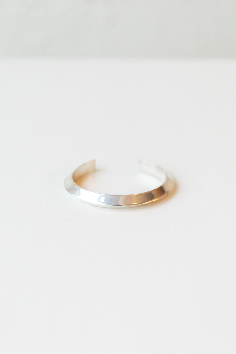 RIVEL CUFF IN SILVER