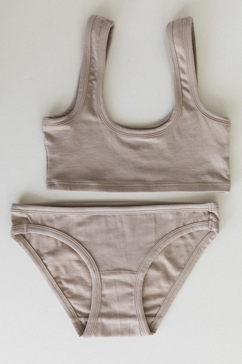LOU UNDIES IN TAUPE