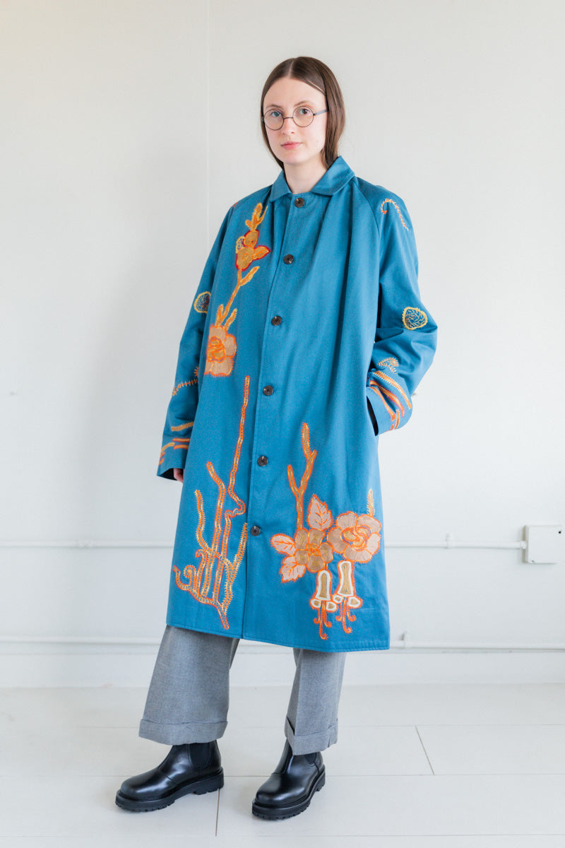 ジャケット・アウター The Little Shop of Flowers ATELIER COAT BELL FLOWER COAT