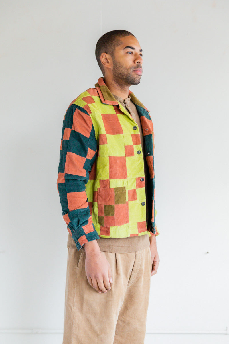 CORDUROY FOUR PATCH OVERSHIRT