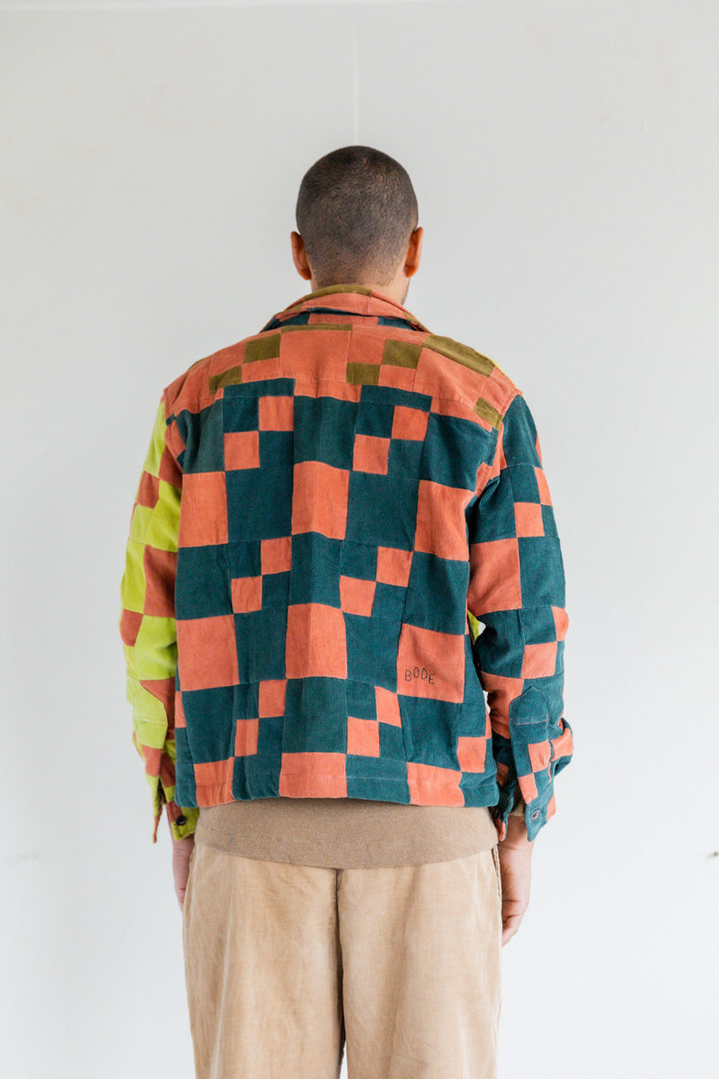 CORDUROY FOUR PATCH OVERSHIRT