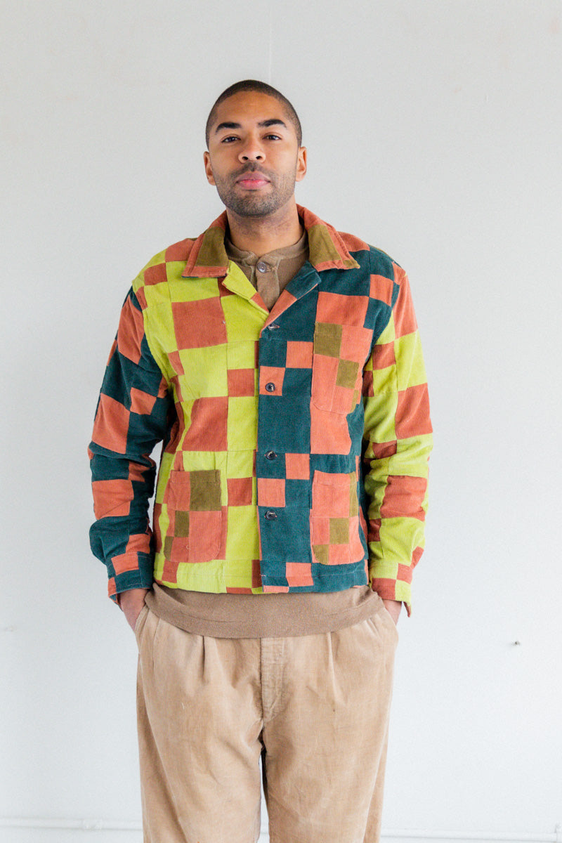 CORDUROY FOUR PATCH OVERSHIRT
