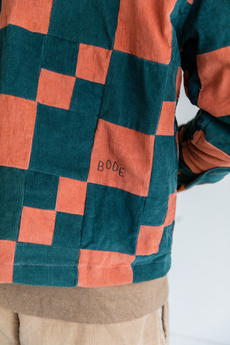 CORDUROY FOUR PATCH OVERSHIRT