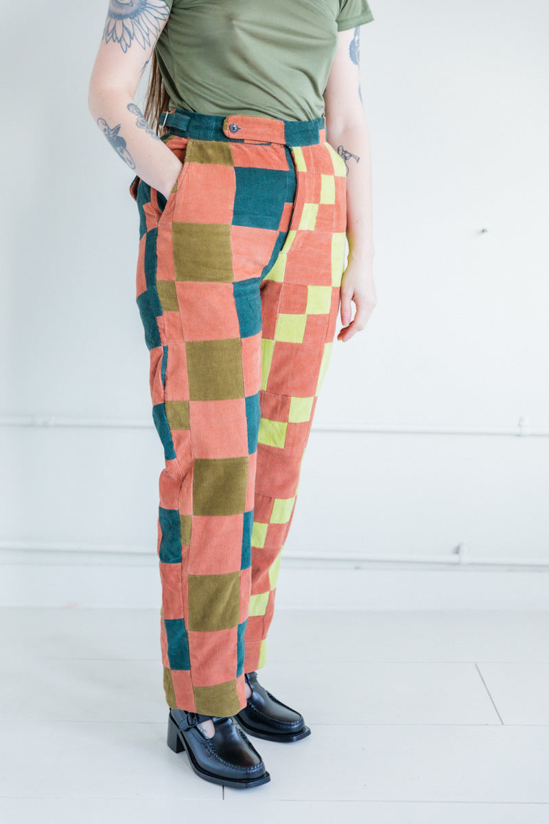 FOUR PATCH TROUSERS
