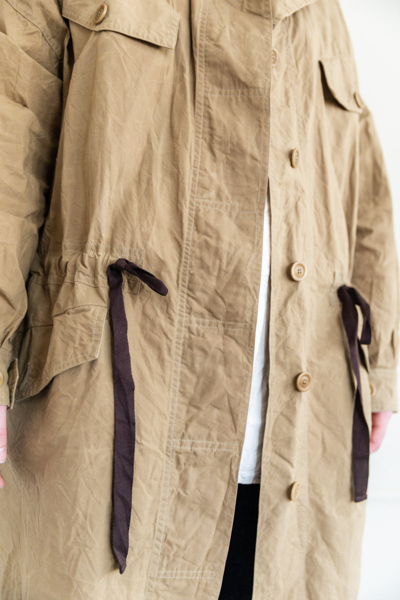 あ*ー様 CASEY-CASEY parka stan STAN PARKA IN BEIGE
