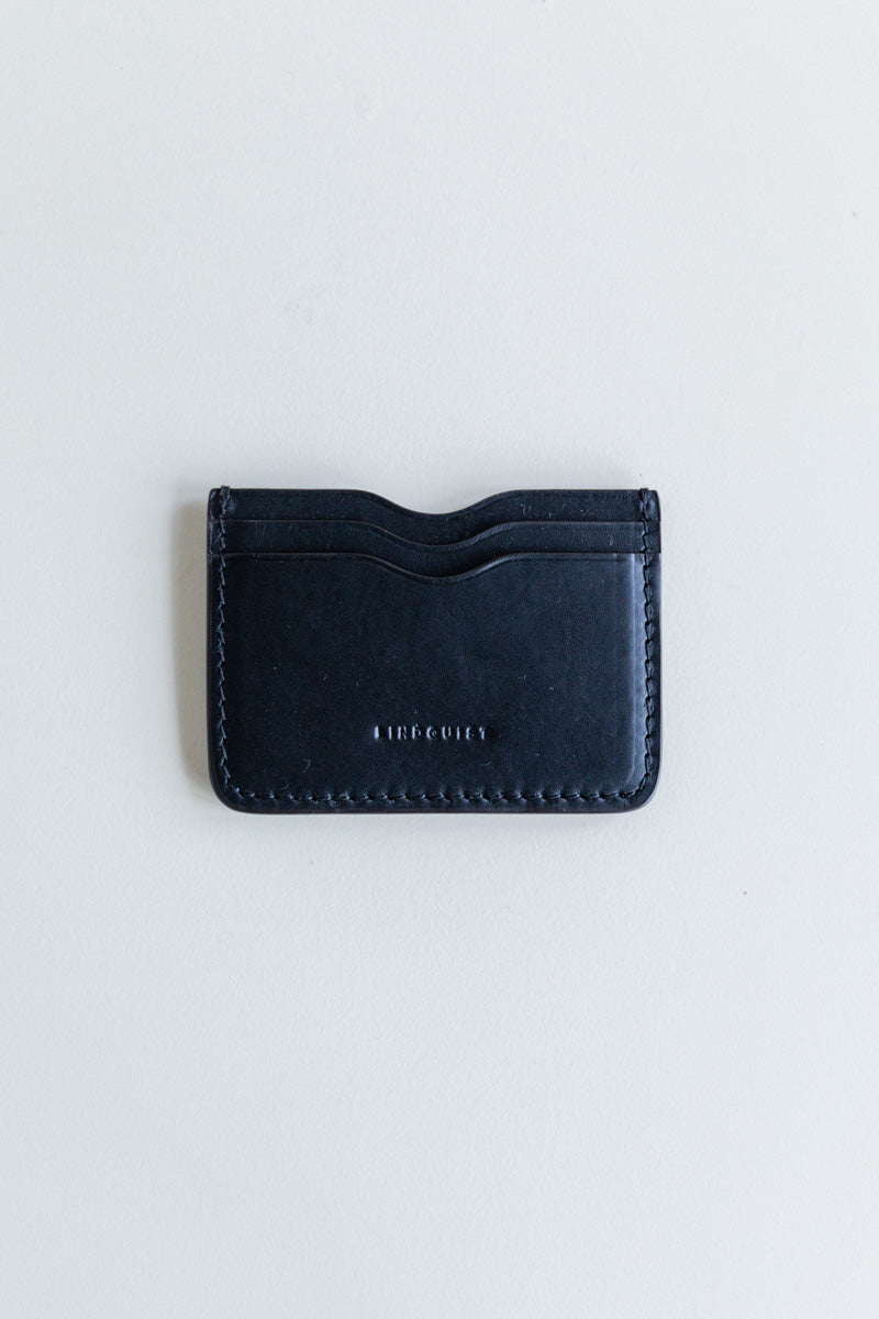 AKIRA WALLET IN BLACK VACHETTA LEATHER
