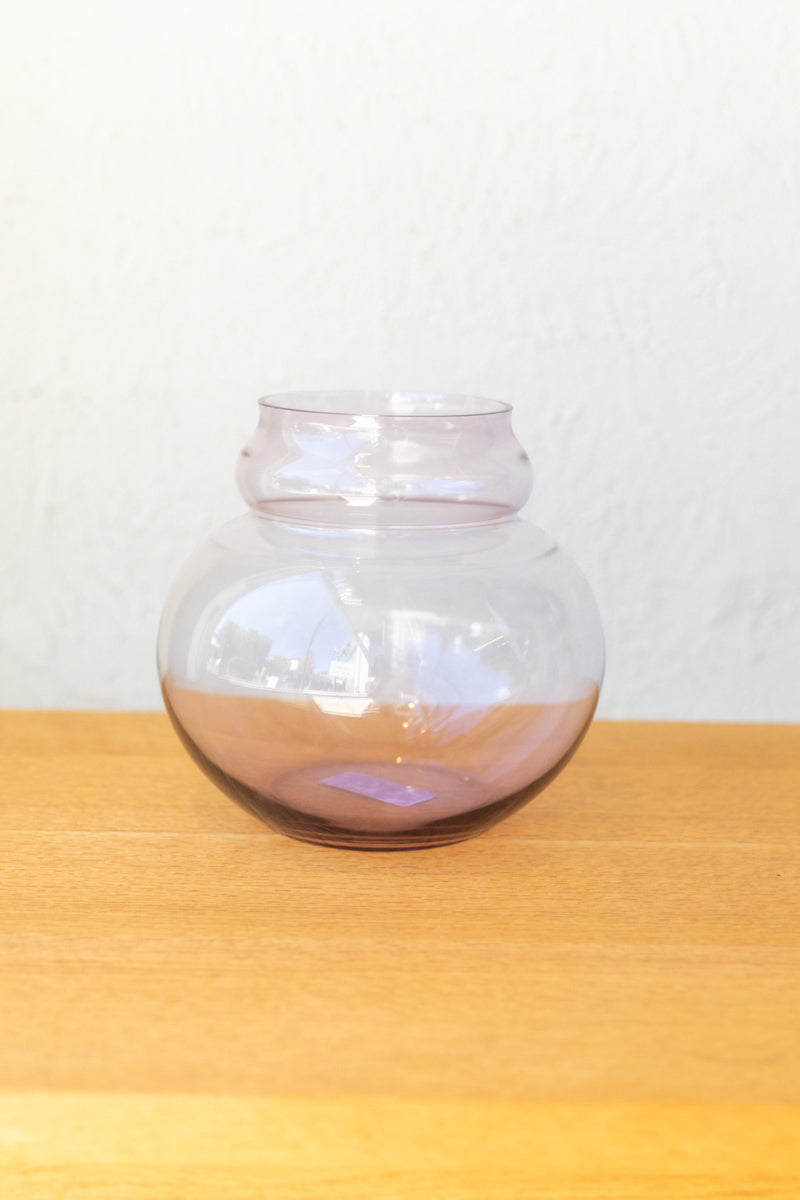 CALABASH FLOWER VASE IN AMETHYST