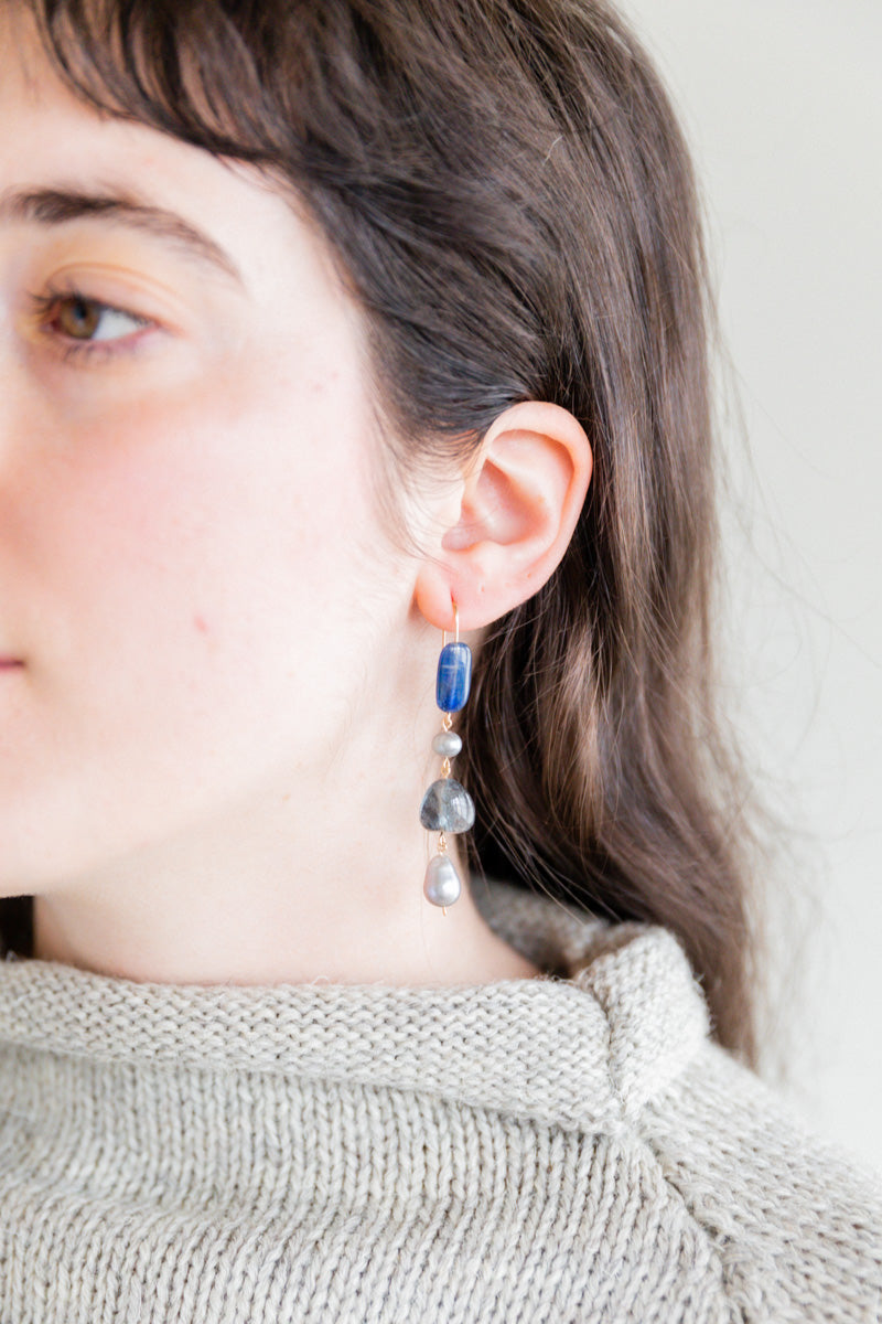 COLD LAKE CASCADE EARRINGS