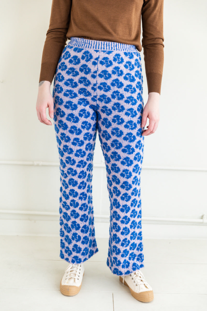GOLGOLI PANTS IN DUSTY PINK & BLUE