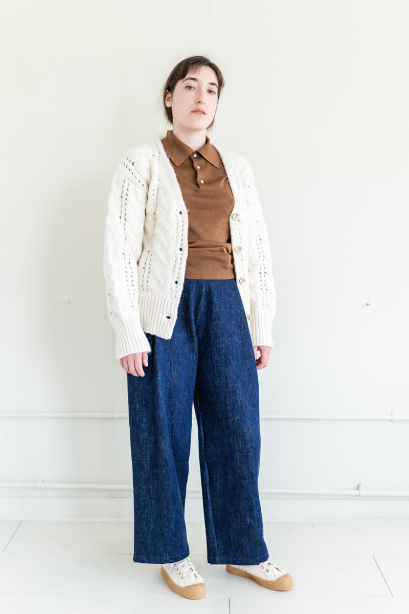 SOLA CARDIGAN IN IVORY