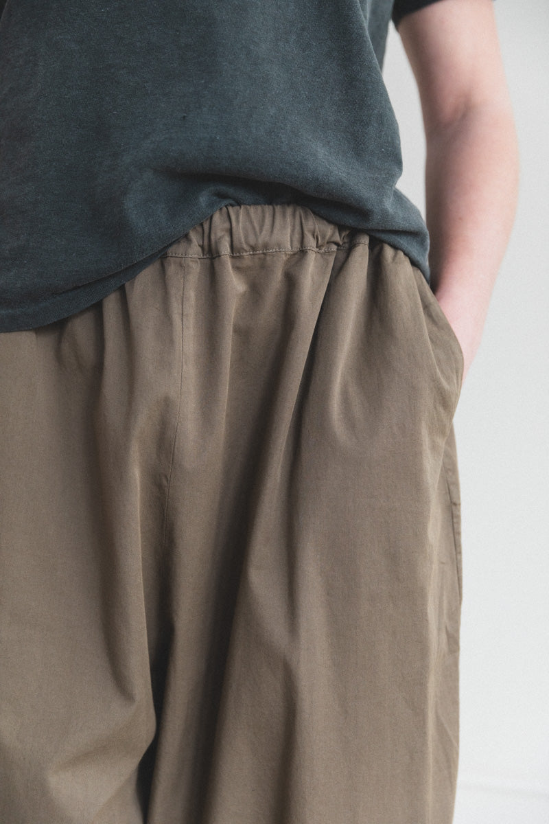 GLOBO PANTS IN FOREST COTTON TWILL