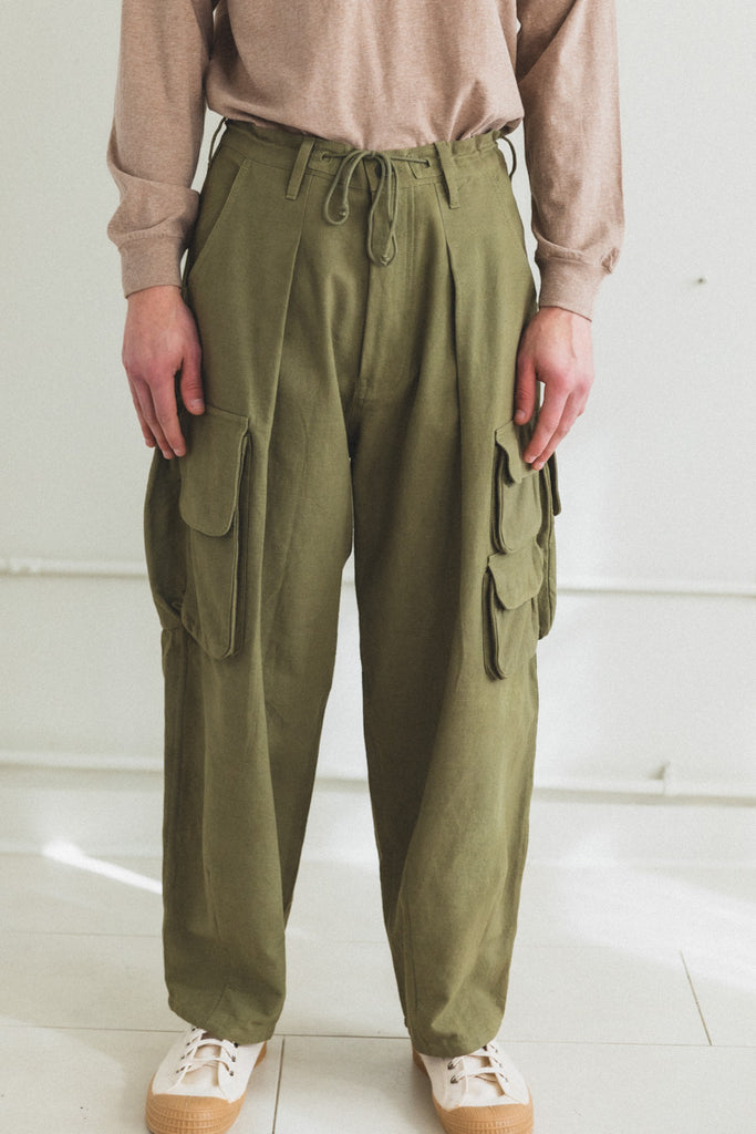 FORAGER PANTS IN OLIVE SLUB — Shop Boswell