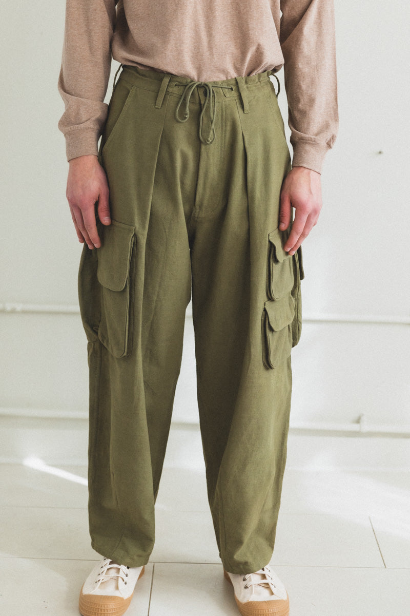 FORAGER PANTS IN OLIVE SLUB