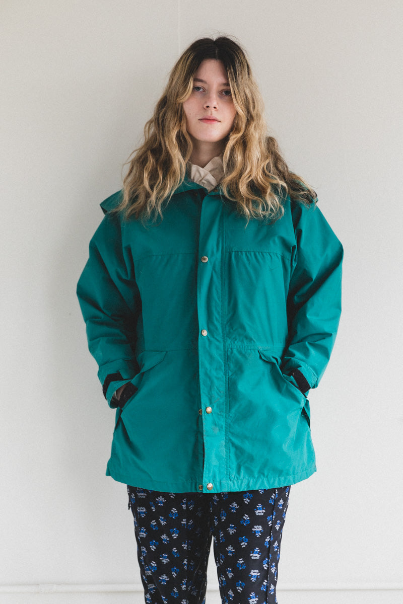 VINTAGE GREEN PARKA