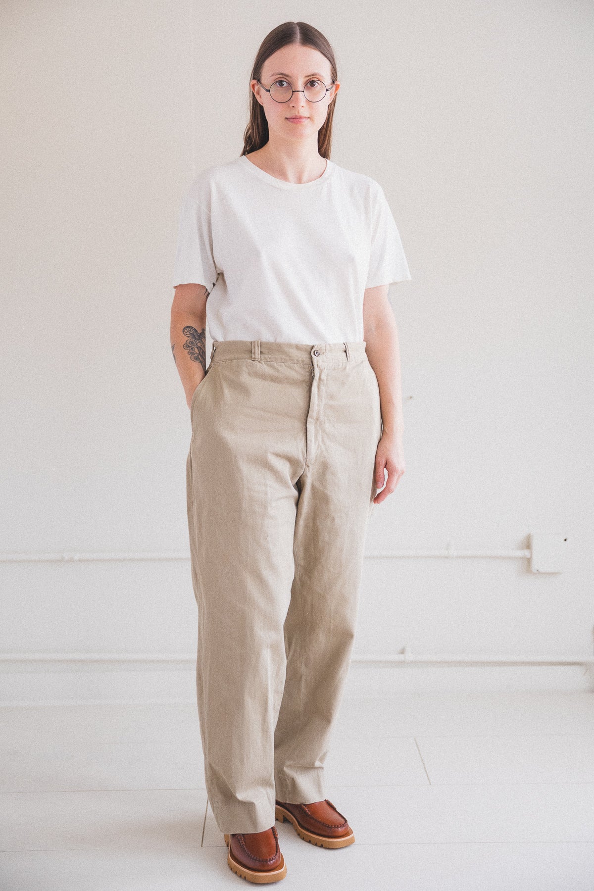 VINTAGE WORK PANTS 26